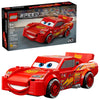LEGO Speed Champions Lightning McQueen Toy - Disney Pixar Cars Building Blocks for Kids, Boys & Girls, Ages 9+ - Pretend Play Race Car & Bedroom Shelf