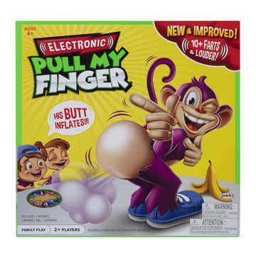 Pull My Finger Electronic Game Family Fun Board Games Play for The Whole Family! for Two or More Players, Kids Game for Ages 4 Years and Up, Kids