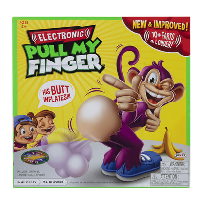 Pull My Finger Electronic Game Family Fun Board Games Play for The Whole Family! for Two or More Players, Kids Game for Ages 4 Years and Up, Kids