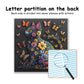 Cat 1000 Piece Puzzle for Adults, Butterfly Jigsaw Puzzles, Black Cat Flower Puzzle for Home Decor, Finished Size 23.98 * 23.98", with 1:1 Poster