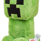 Mattel Minecraft Creeper Character Plush, 8" Soft Dolls