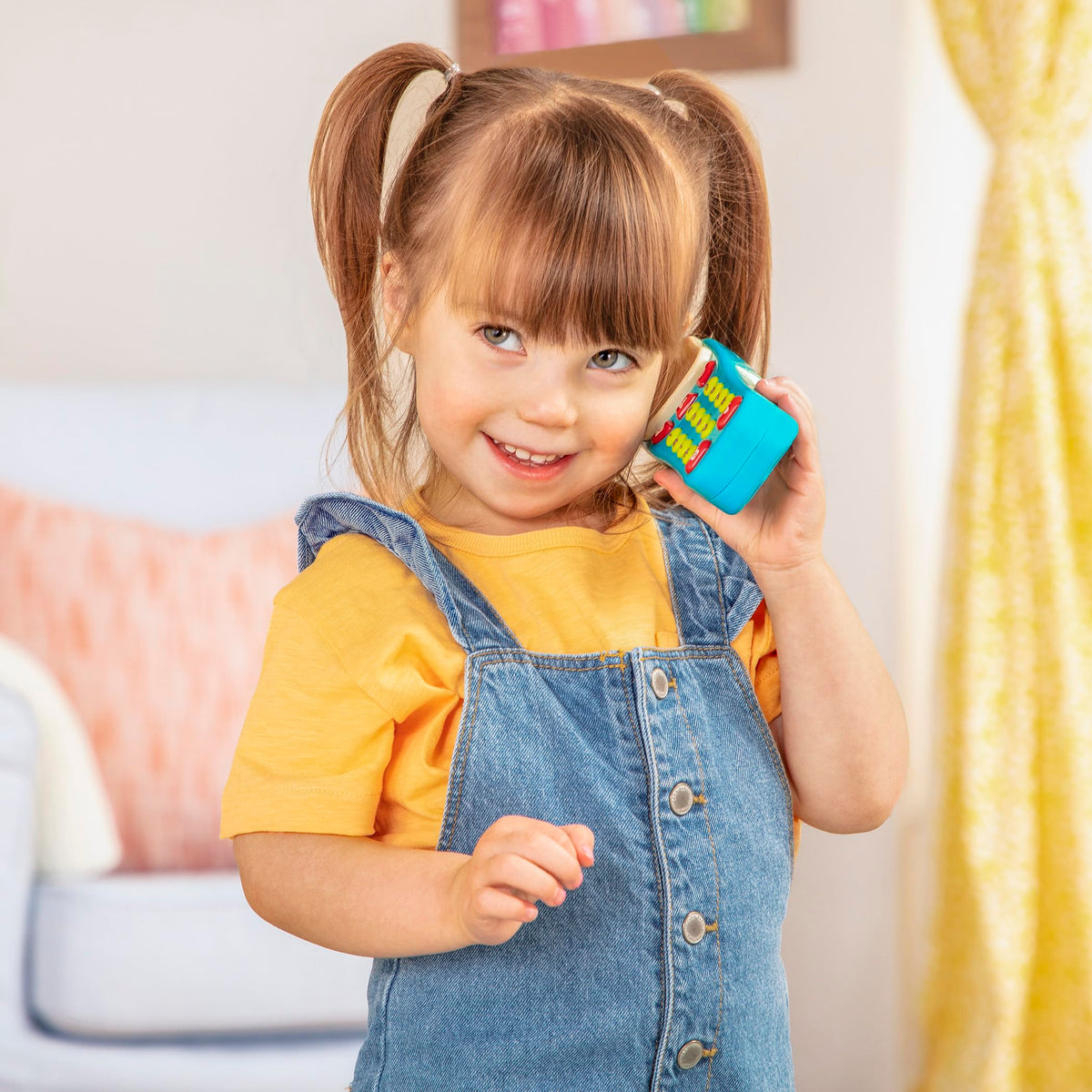 Battat Light & Sound Phone and Keys, Pretend Play Sensory Toys, Phone+Keys