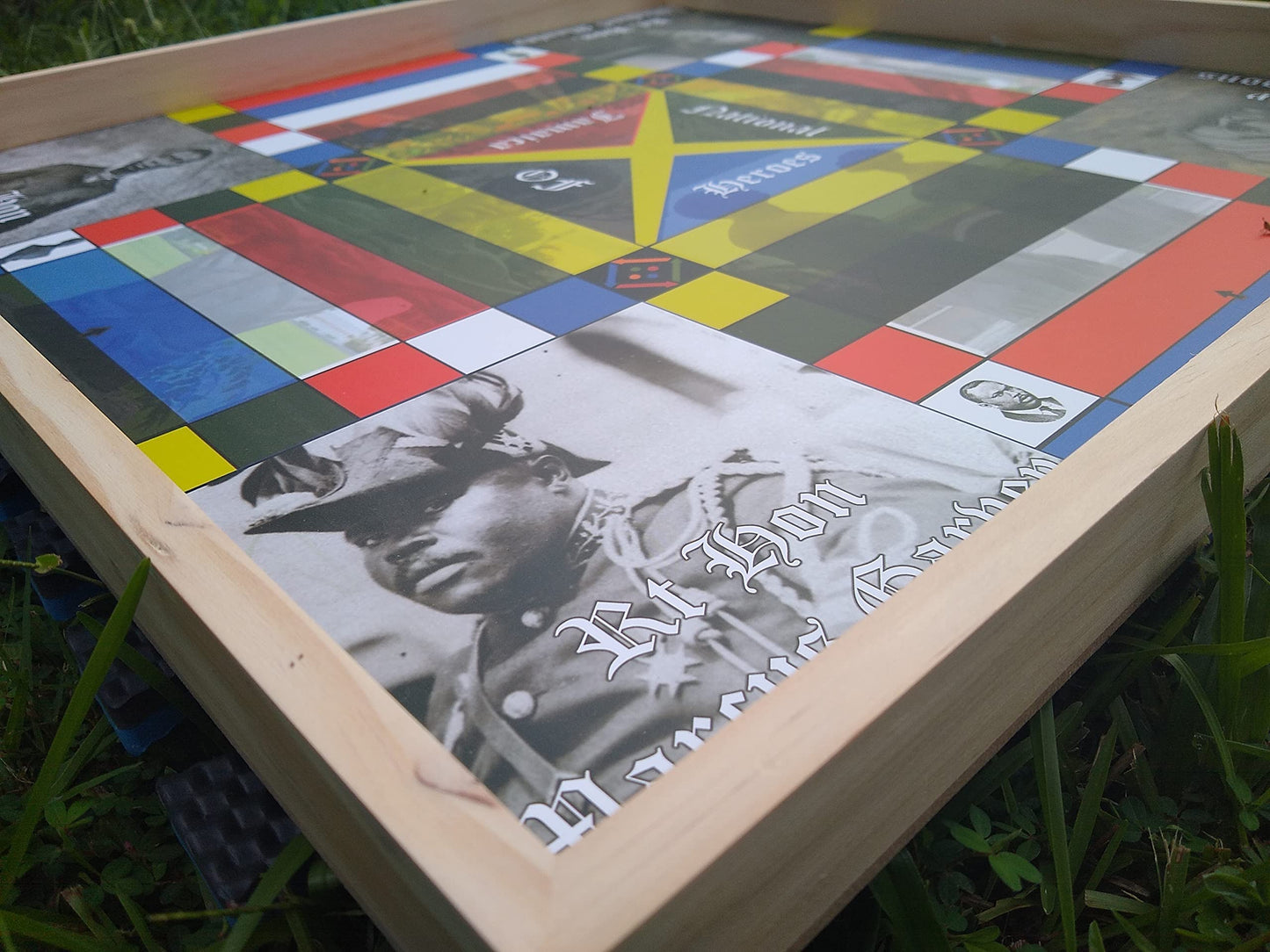 Jamaican Ludo National Heroes Edition v2 - 24x24 Oversized Board Game | Family Game Night Fun | Easy Multi-Player Entertainment | Ludi, Ludy, Loodi