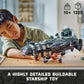 LEGO Star Wars Skeleton Crew The Onyx Cinder Spaceship Toy - Star Wars Building Toy Set for Kids, Boys & Girls, Ages 10+ - Birthday Gift for Fans -