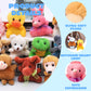 JOYIN 24 Pack Mini Animal Plush Toy Assortment (24 Units 3" Each), Animals Keychain Decoration for Kids, Small Stuffed Animal Bulk for Kids, Carnival