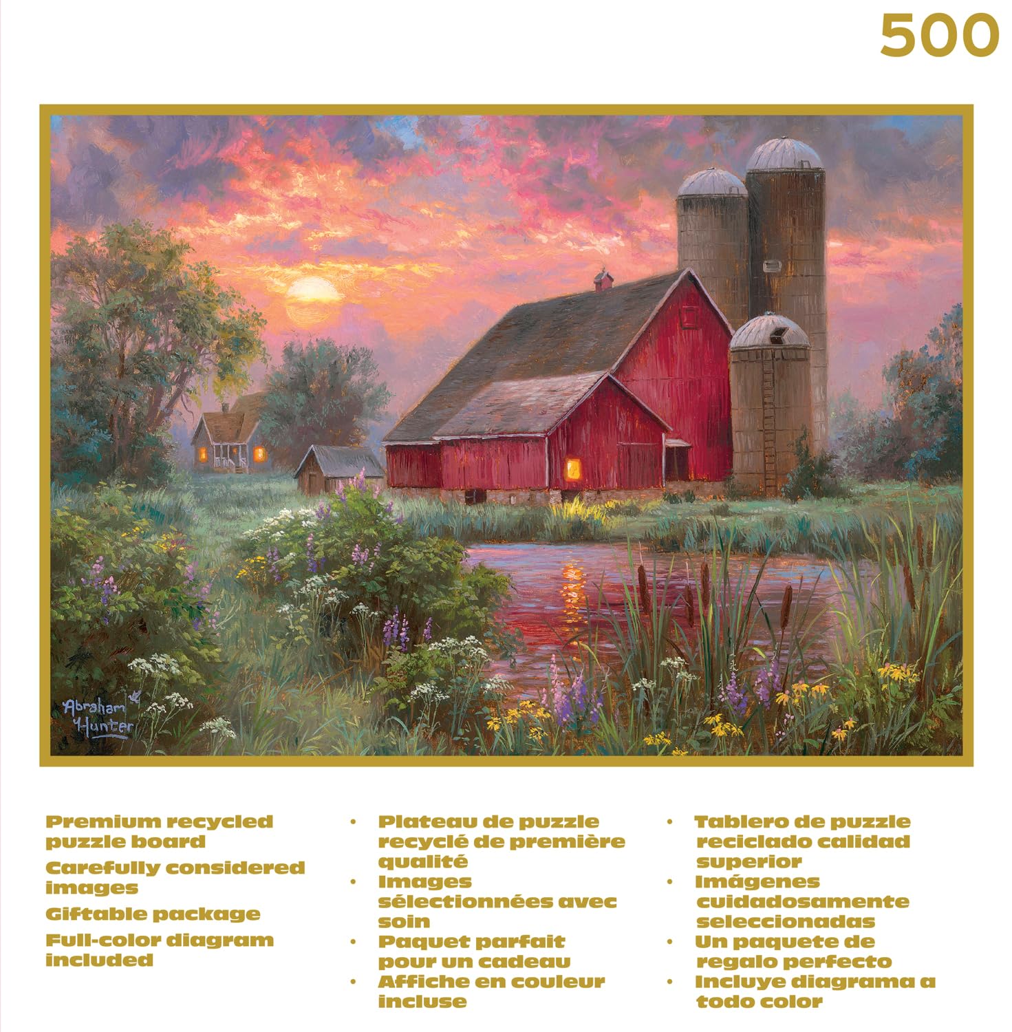 Buffalo Games - End of Day - 500 Piece Jigsaw Puzzle for Adults
