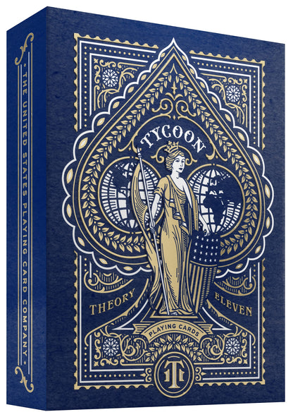 theory11 Tycoon (Blue) Playing Cards