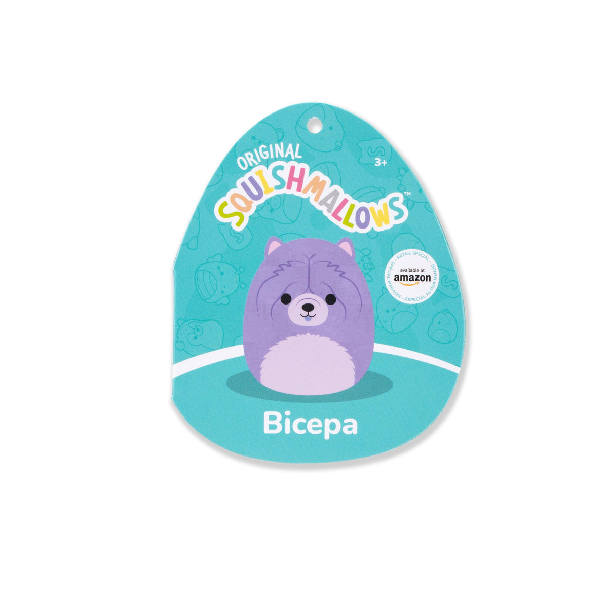 Squishmallows Original 14in Bicepa The Purple Chow Chow - Official Jazwares Plush (Large)