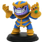 Gentle Giant Marvel Animated Thanos Resin Statue, Multicolor, 4 inches