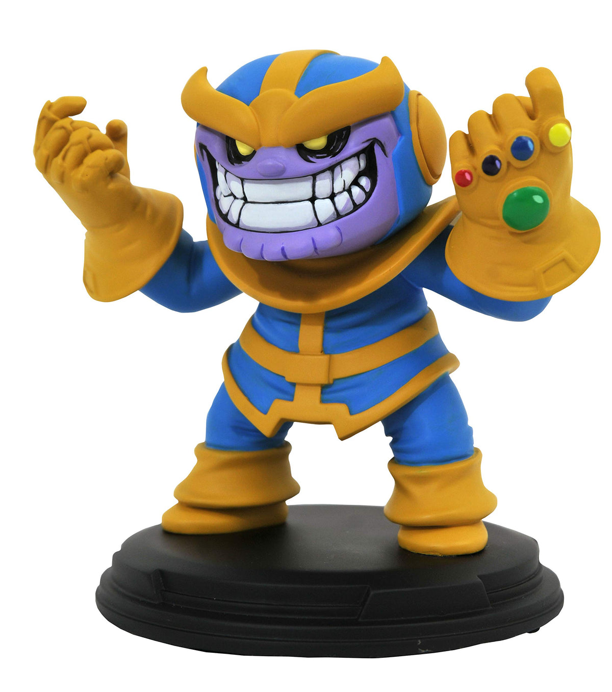 Gentle Giant Marvel Animated Thanos Resin Statue, Multicolor, 4 inches