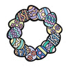 Color Your Own Fuzzy Easter Egg Wreath - Makes 12 - DIY Crafts for Kids