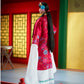 Barbie Signature Lunar New Year Doll in Red Floral Robe & Traditional Accessories Inspired by the Peking Opera, Collectible with Stand & Certificate