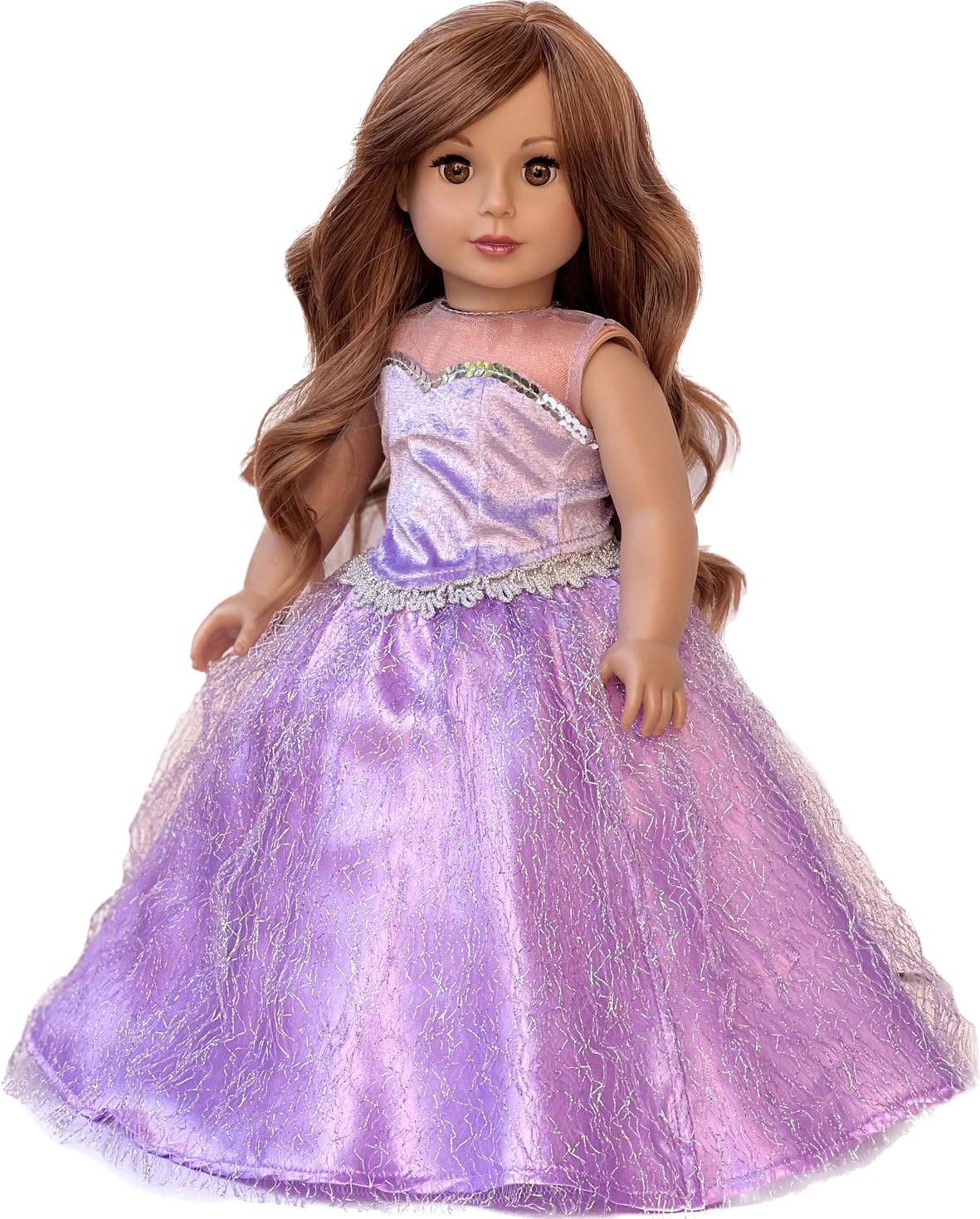 Misty Lilac - 2 Piece Outfit for 18 inch Dolls - (Doll NOT Included)