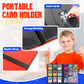 Card Binder 9-Pockets, Trading Card Binder, 20 Pages, 360 Card Capacity Collection Binder, Card Folder for MTG, TCG, Game Cards & Sports Cards?Red?