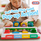 Lollipop Little Tikes Pop and Play Pals - Pop-Up Action Toy for Toddlers - Pull, Push, Click, Twist - Develop Motor Skills and Exploration Montessori