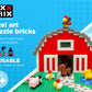 Pix Brix Pixel Puzzle Building Bricks Dinosaur Series Brachiosaurus 808pcs