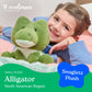 The Petting Zoo Alligator Stuffed Animal Plushie, Gifts for Kids, Snugletz Zoologee Plush Toy, 7 in