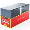 Cardboard Gold - 35pt Top Loaders for Cards with Bonus Soft Sleeves - 100 Count - Premium 3x4 Inch Trading Card Toploaders - Protect Your Baseball and
