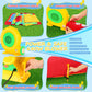 Whubefy Bounce House for Big Kids 8-12, 18 x 8.2FT Kids 3-6 Inflatable Obstacle Course w/Dual Tunnels, Large Slide, Climbing, Obstacles and Bounce