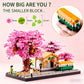 Japanese Cherry Blossom Tree Building Set Mini Micro Blocks Kit for Adult Flowers House Bonsai Tree Building kit Ideas Toys Present for Girls 14+