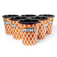 BasketPong Mini - Yard Pong and Basketball Game with 12 Buckets, 2 Balls, Carrying Bag, and Air Pump - Outdoor Game for Lawn, Backyard, Beach,