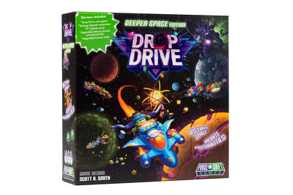 Drop Drive Deeper Space Edition, Collector’s Sci-Fi Board Game Bundle