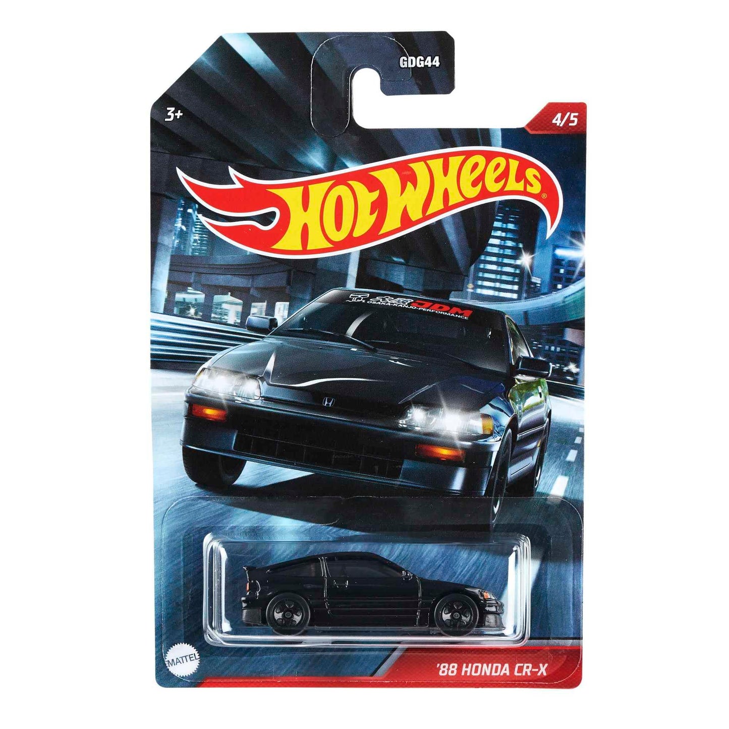 Hot Wheels Themed Auto Selection of Cult Racers, 1:64 Scale Vehicles with Authentic Details & Realistic Decos for Collectors & Kids 3 Years Old & Up