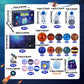 25 PCS Solar System Planets Toys for Kids Outer Space Toys Planet Balls Education Gift for Boys Girls Age 3 5 8 10 Explore Universe Science Playroom