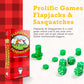 Prolific Games Flapjacks & Sasquatches - Upgraded 2nd Edition, Family Card & Dice Game for 2-8 Players, 20-Minute Rounds, Fun for Kids & Adults