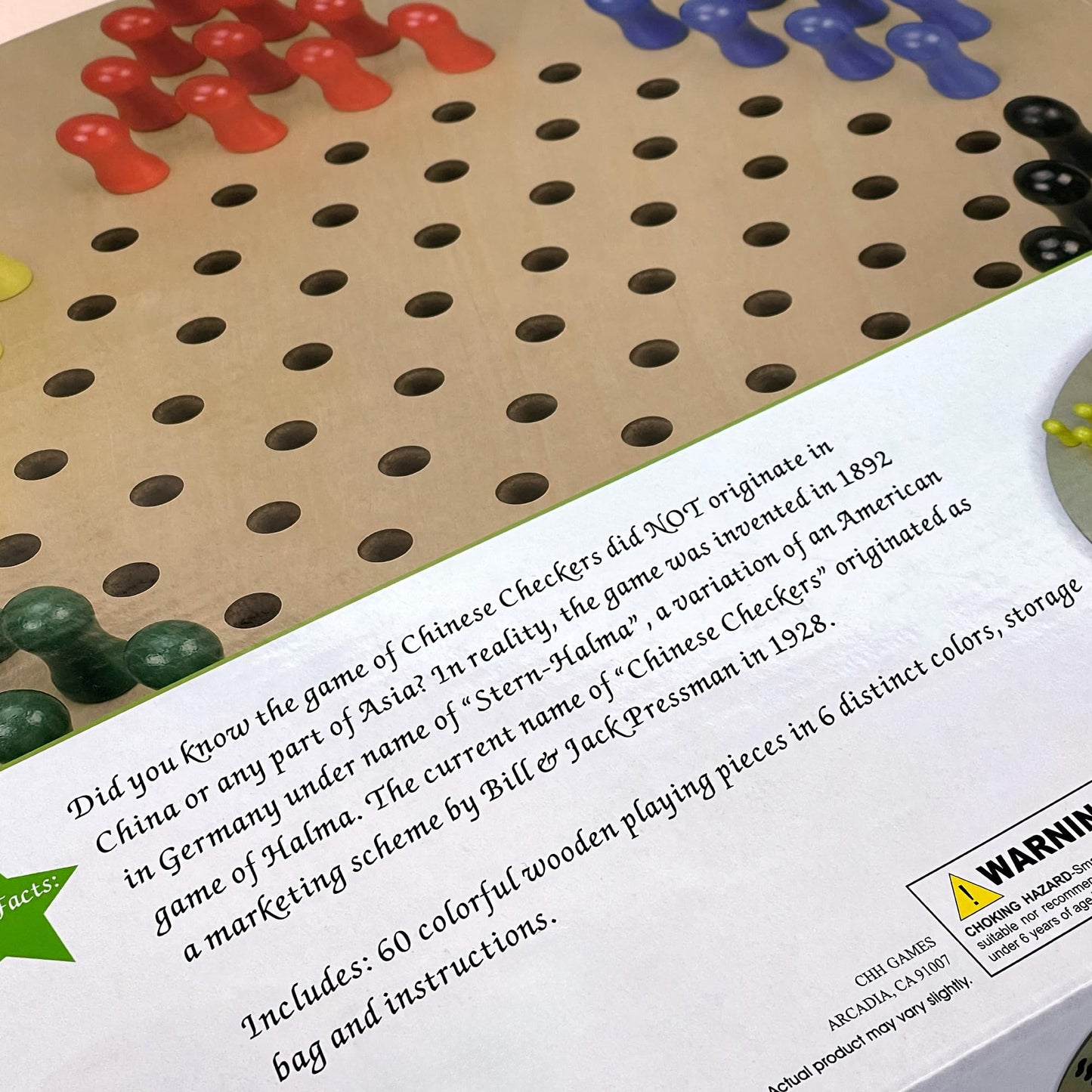 17" Jumbo Chinese Checker