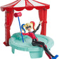 DC Super Hero Girls Poison Harley Quinn Figure Bedroom Set, 6"