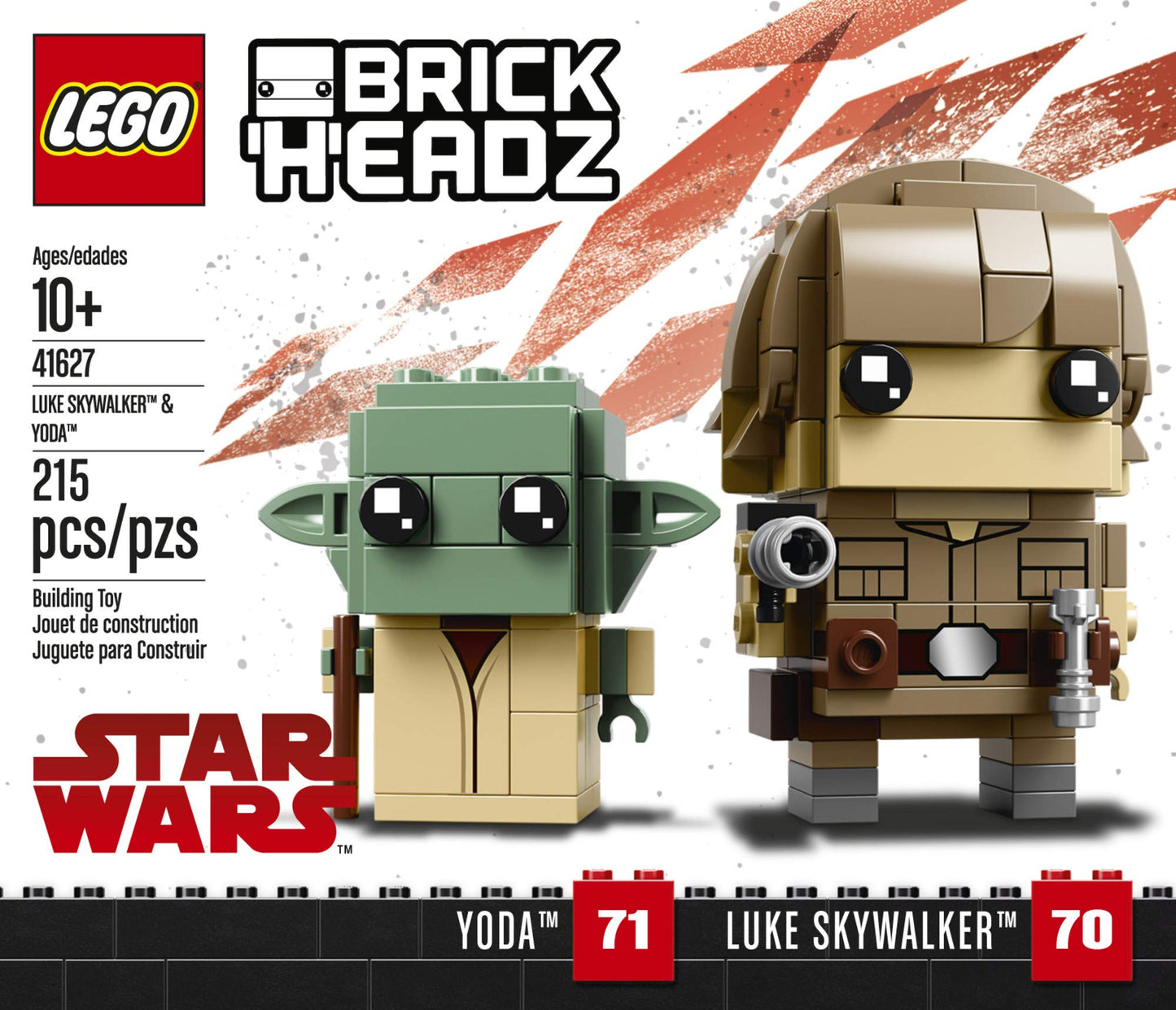 LEGO BrickHeadz 41627 Building Kit, Multicolor
