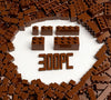300Pcs Building Brick Bulk, Brown Bulk Bricks with 5 Sizes, Compatible with Lego and Parts and Pieces, Creative Halloween Christmas Building Block