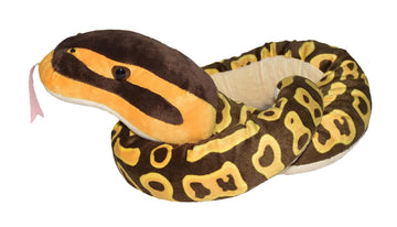 Wild Republic Snakes, Snake Plush, Stuffed Animal, Plush Toy, Gifts for Kids, Ball Python, 54"