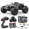 Womaqu RC Cars 1:14 4WD Off-Road RC Monster Truck High Speed 40 km/h, 4x4 Remote Control Car with 2 Rechargeable 1300mAh Batteries and 2 Sets of Tires