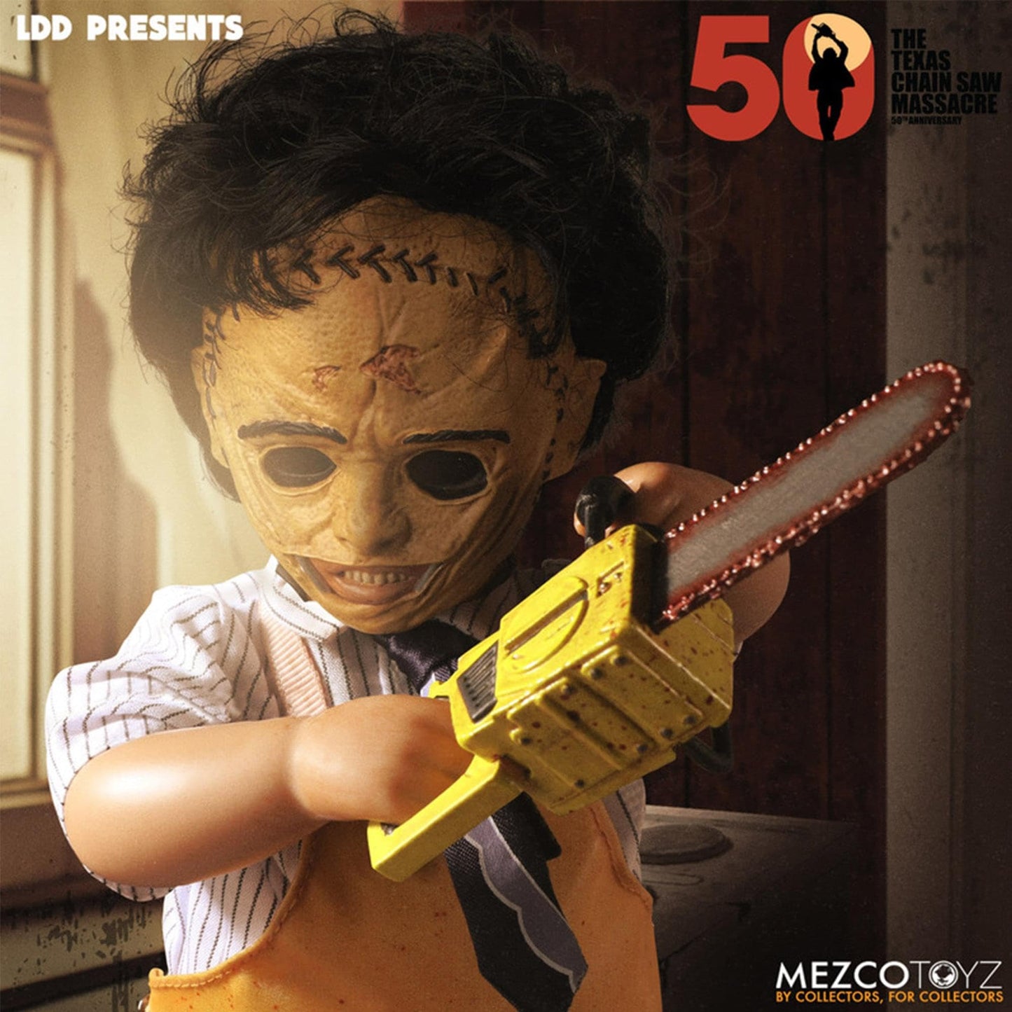 Mezco LDD Presents: The Texas Chainsaw Massacre (1974) - Leatherface (Deluxe Edition) Doll