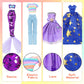 24 Pieces Fashion Pack 10 Sets Doll Clothes Accessories for 11.5 inch Doll