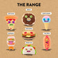 Fuggler ZURU Fuggalicious Mystery Blind Bag, Food Theme Collectible Plush Toy, Includes 1 Blind Bag, 7 in Total to Collect