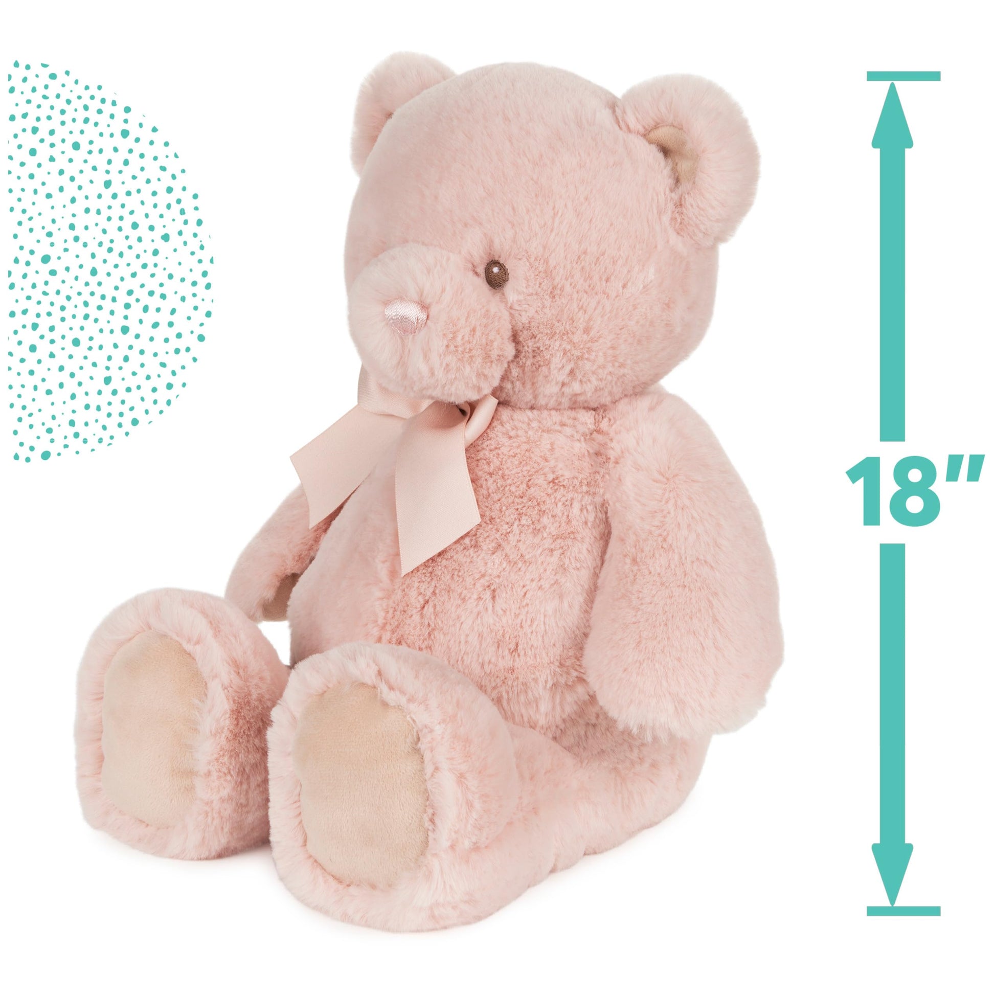 GUND My First Friend 18-Inch Pink Teddy Bear Stuffed Animal for Ages 0+