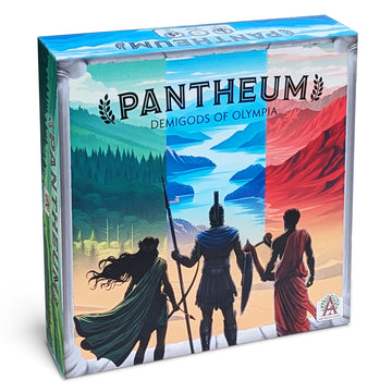 Pantheum: Demigods of Olympia Board Game | Greek Mythology Strategy Game for 1-4 Players | Ages 12+ | 45-60 Min Playtime | Great Board Games