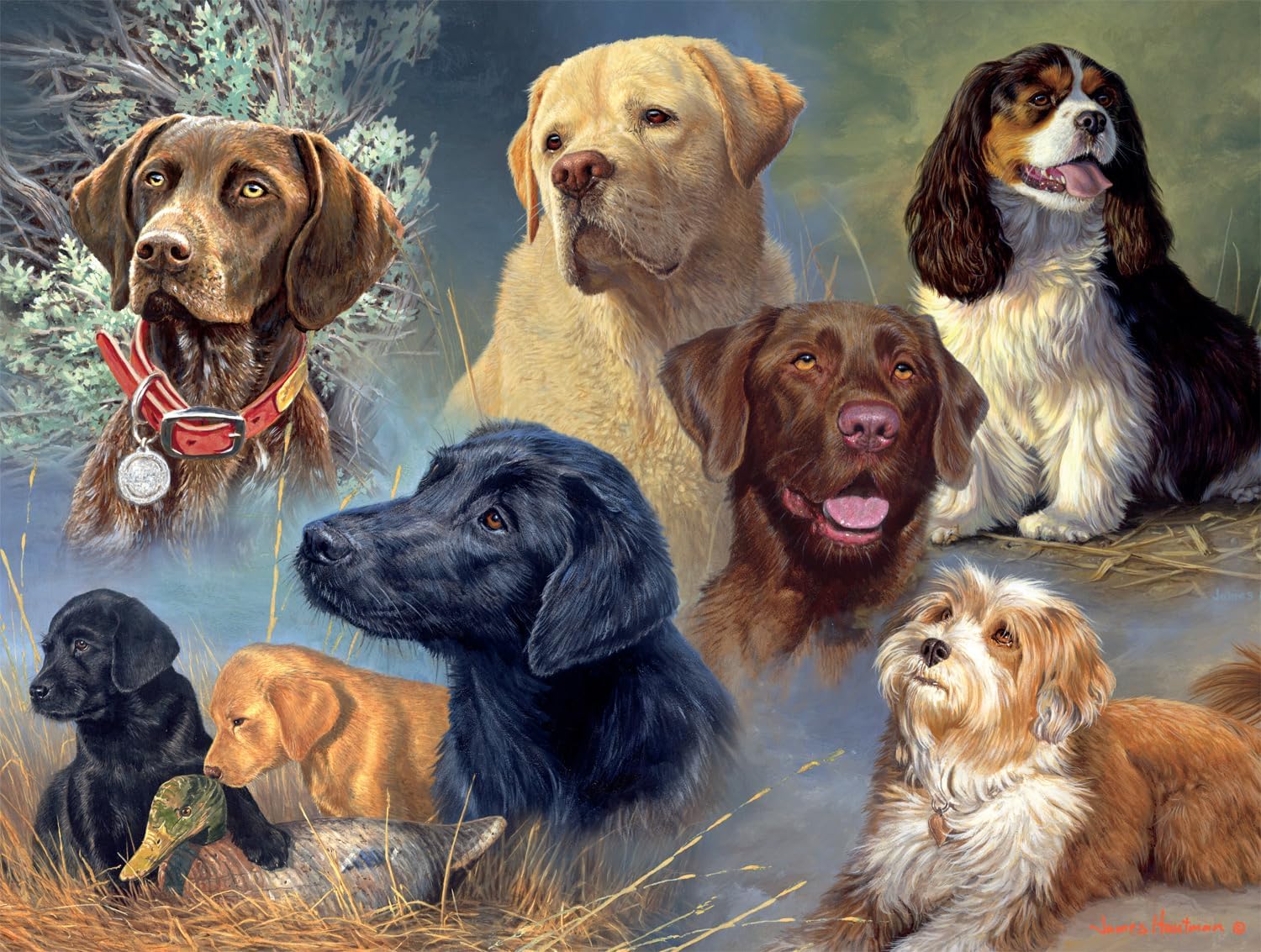 Buffalo Games - Treasured Friends - 750 Piece Jigsaw Puzzle for Adults