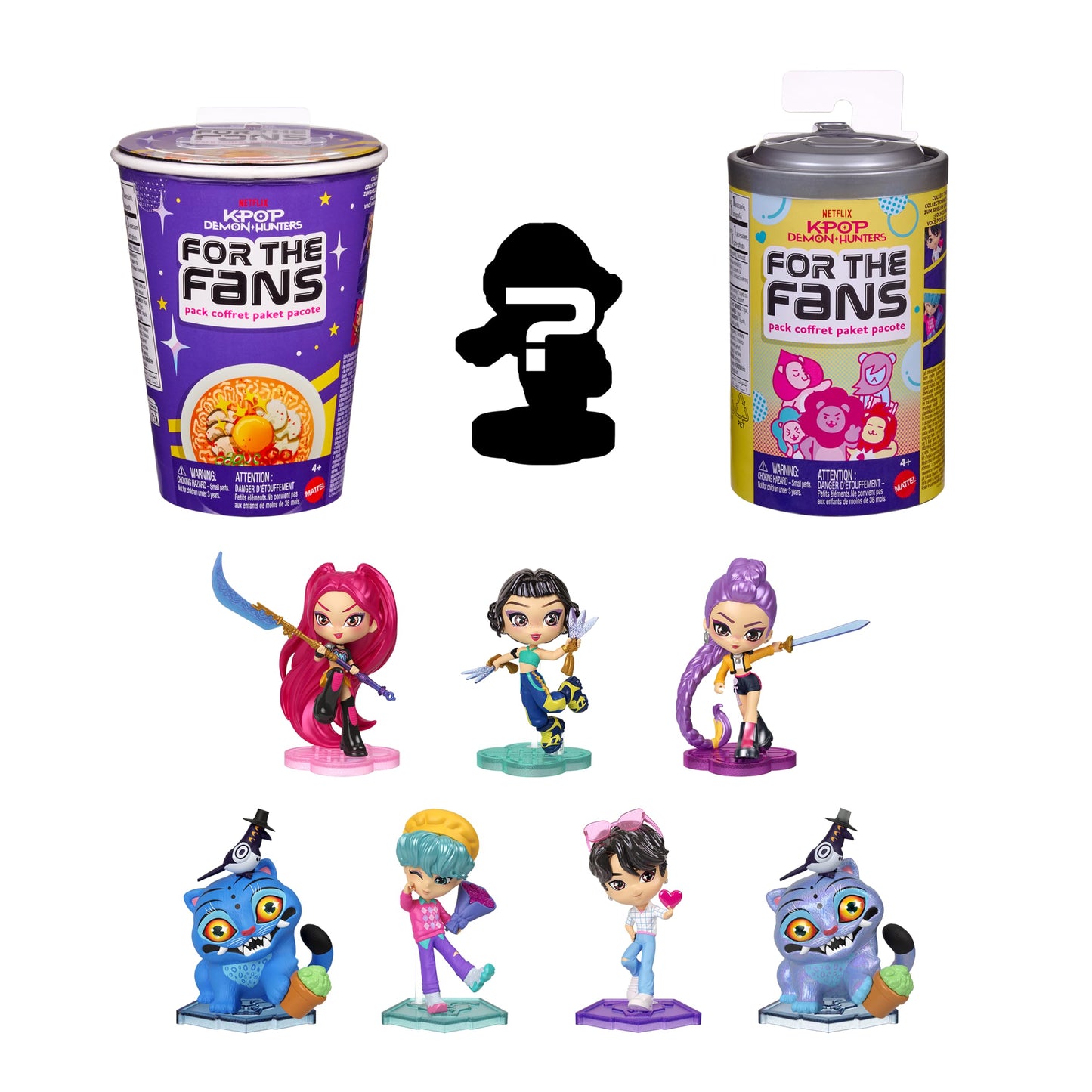 Mattel Kpop Demon Hunters Collectible 4-inch Figure (Styles May Vary)