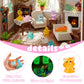 50 Pcs Glow in The Dark Mini Resin Animals Blind Bags