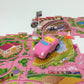 Perfect Life Ideas Theme Vehicle Puzzle Track Play Set - Battery Operated Toy Themed Style Vehicle Runs on Interchangeable Puzzle Tracks - Make up
