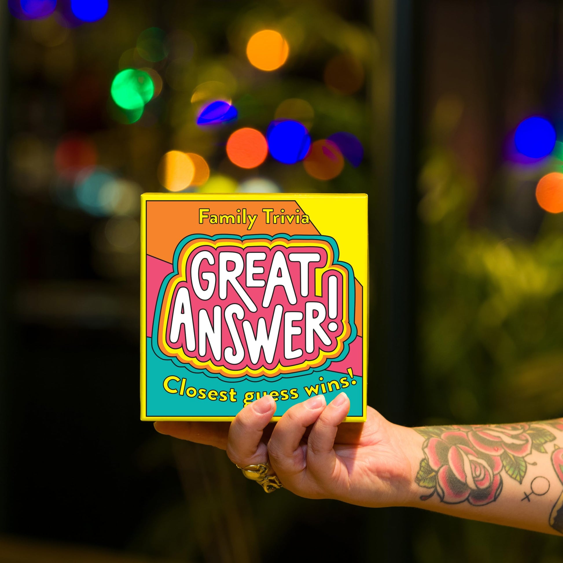 Hygge Games Great Answer! Fun Family Trivia Game