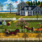 Buffalo Games Charles Wysocki, Boccie Ladies, 1000 Piece Puzzle for Adults