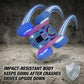 HAFASKA 2.4GHz RC Stunt Car with LED Wheels 4WD Double Sided