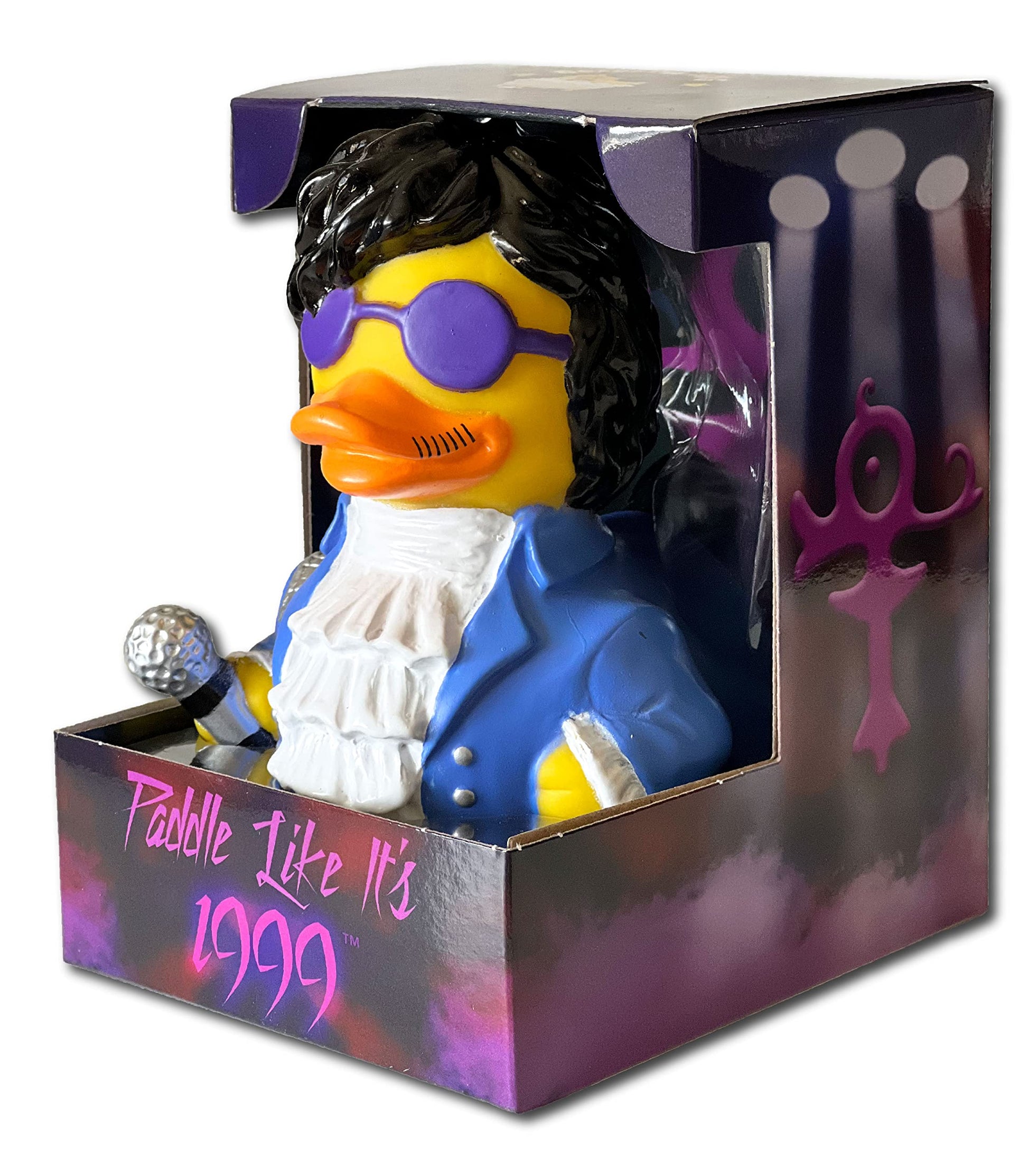 CelebriDucks - Paddle Like It's 1999 - Floating Rubber Ducks - Collectible Bath Toy Gift for Kids & Adults of All Ages
