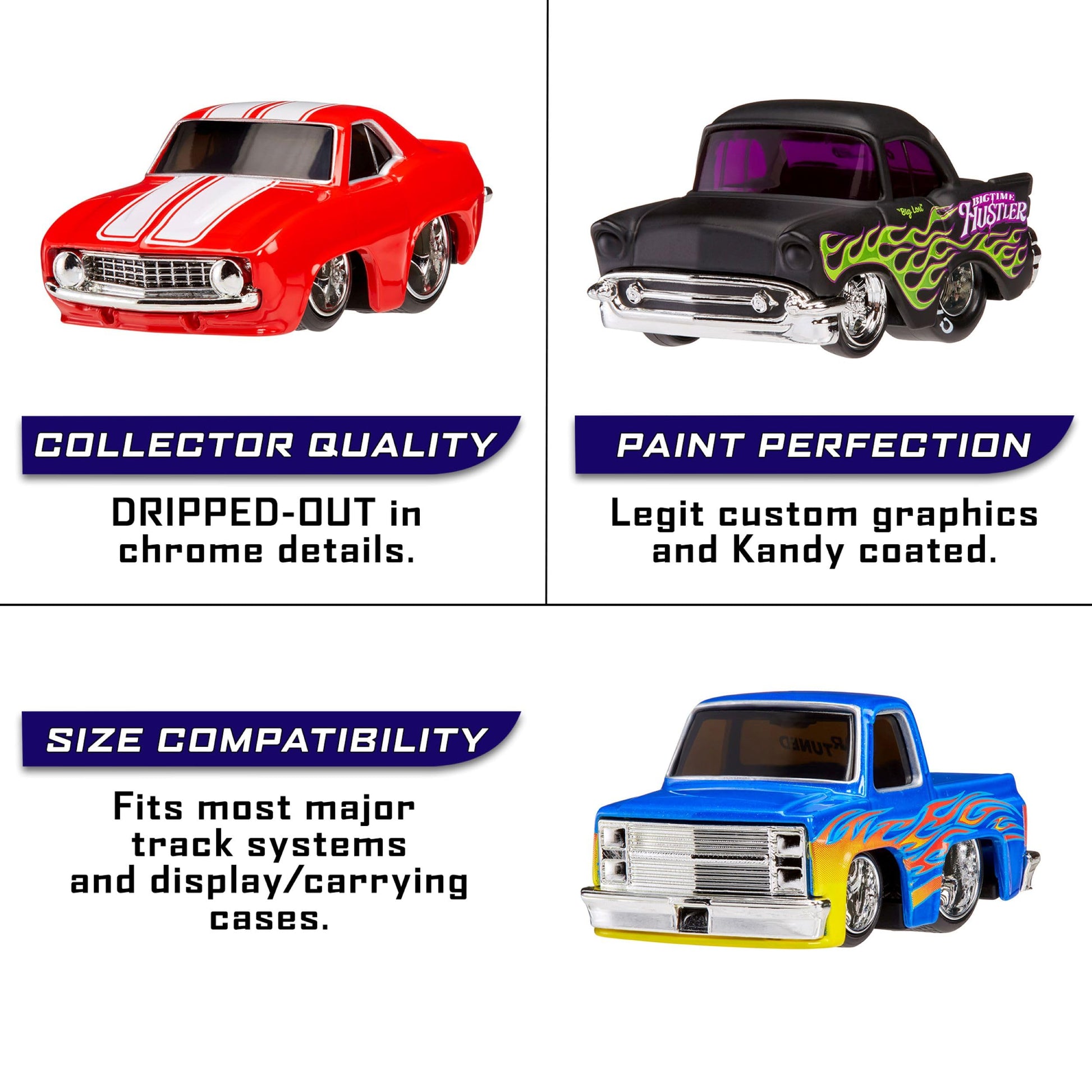 CarTuned Series 1-8 Pack, Diecast Vehicle, Ages 6+ Years