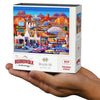 Boardwalk Route 66 210 Piece Personal Puzzle, Jigsaw Puzzles with Premium Box, Car Lover Gifts for Adults, 6"x8"